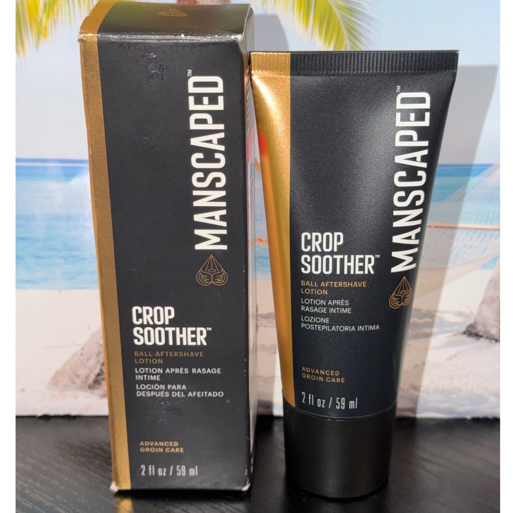 Manscaped Crop Soother Ball Aftershave Lotion 2oz Advanced Groin Care